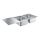 GROHE 31588SD1 - Мийка K500 1160 × 500 мм нержавіюча сталь