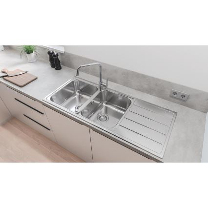 GROHE 31588SD1 - Мийка K500 1160 × 500 мм нержавіюча сталь
