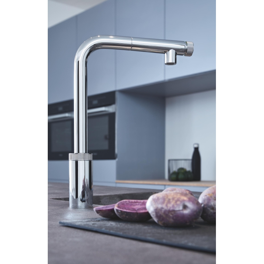 GROHE 31613000 - Кухонний змішувач A SmartControl 314 мм полірований хром