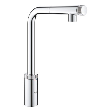 GROHE 31613000 - Кухонный смеситель A SmartControl 314 мм полированный хром