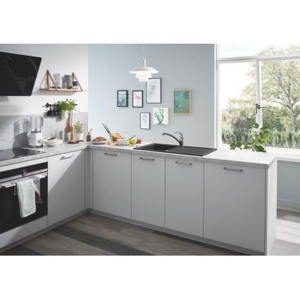 GROHE 31640AP0 - Композитная мойка K400 860 × 500 мм гранит/чёрный