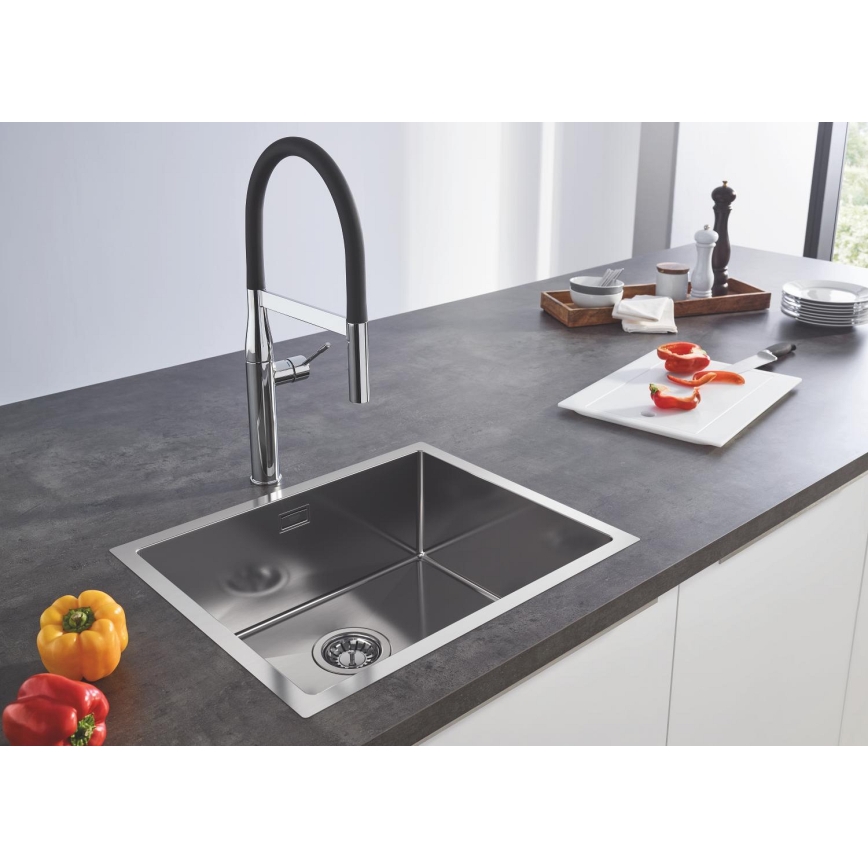 GROHE 31726SD0 - Кухонна мийка K700 550 × 450 мм із нержавіючої сталі
