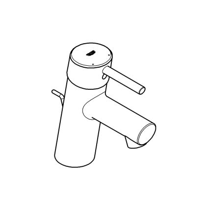 GROHE 32204001 - змішувач для умивальника CONCETTO DN 15 блискучий хром
