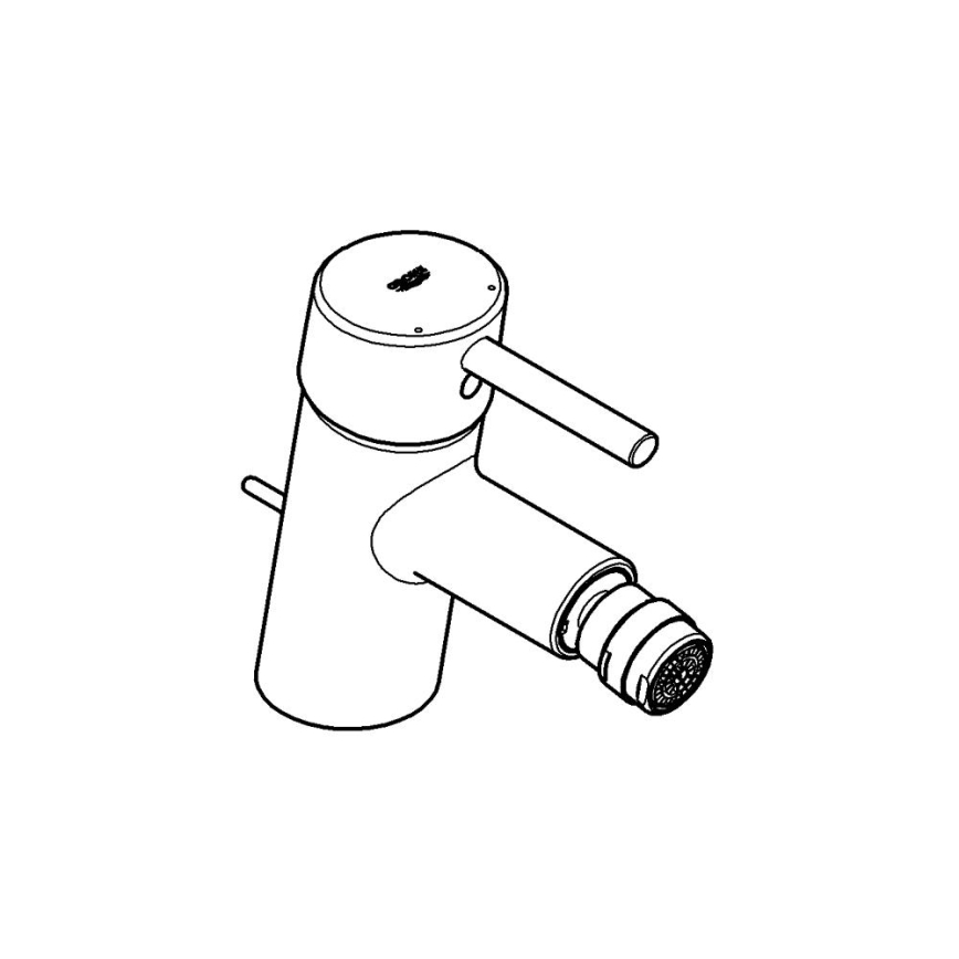 GROHE 32208001 - Смеситель для биде CONCETTO DN 15, глянцевый хром
