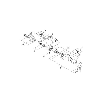 GROHE 32210001 - душевой смеситель CONCETTO DN 15, полированный хром