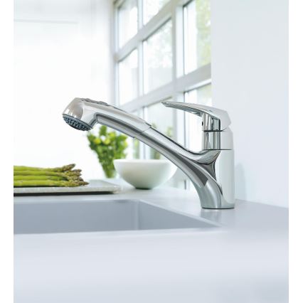 GROHE 32257001 - Кухонний змішувач EURODISC, блискучий хром