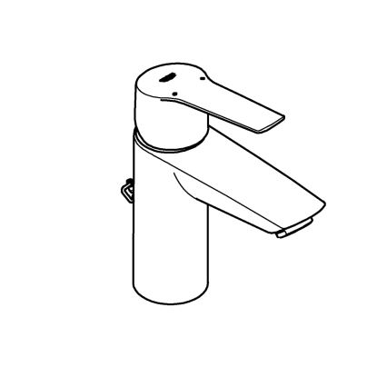 GROHE 32277002 - Змішувач для умивальника START, розмір S, блискучий хром