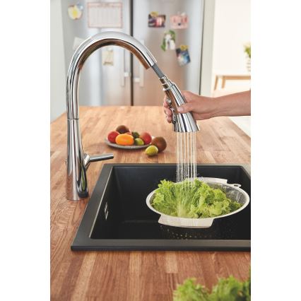 GROHE 32294002 - Смеситель для кухни ZEDRA 401 мм, глянцевый хром