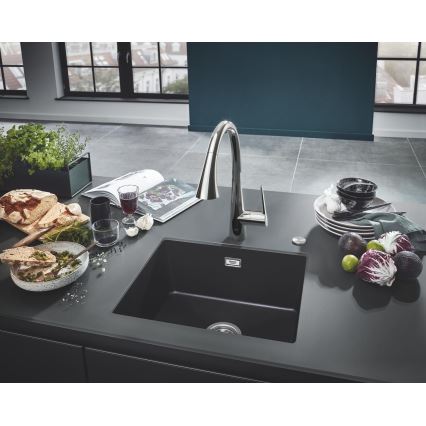 GROHE 32294002 - Кухонний змішувач ZEDRA, 401 мм, глянцевий хром