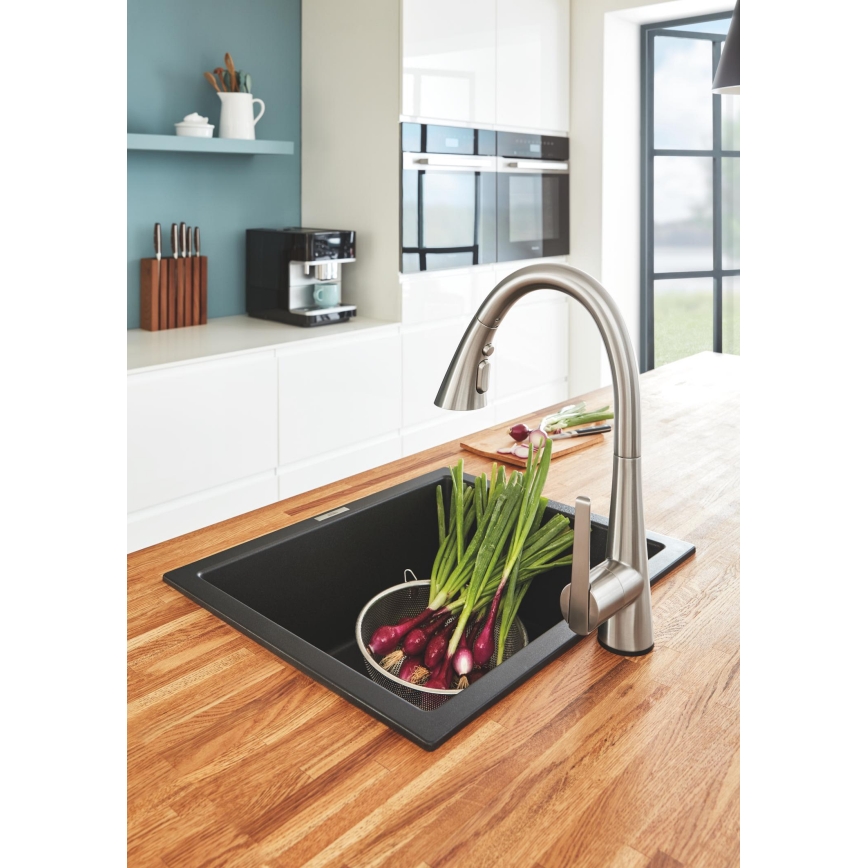 GROHE 32294DC2 - Кухонный смеситель ZEDRA, нержавеющая сталь