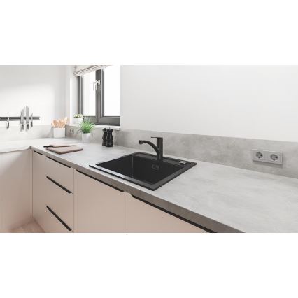 GROHE 324412432 - Змішувач для мийки START 184 мм чорний