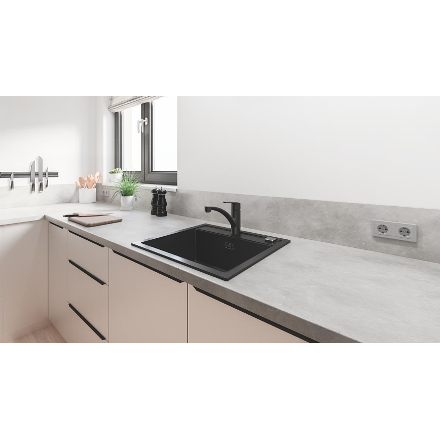 GROHE 324412432 - кухонный смеситель START 184 мм черный