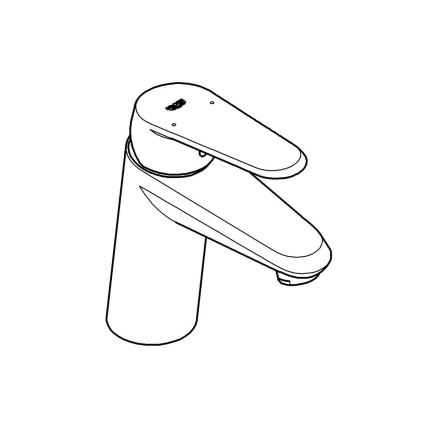 GROHE 3246920E - Раковинний змішувач EURODISC COSMOPOLITAN, розмір S, хром