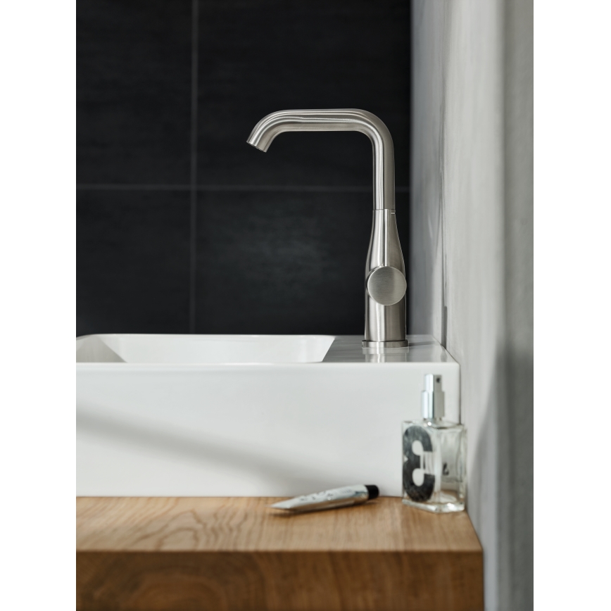 GROHE 32628DC1 - смеситель для умывальника ESSENCE, размер L, нержавеющая сталь