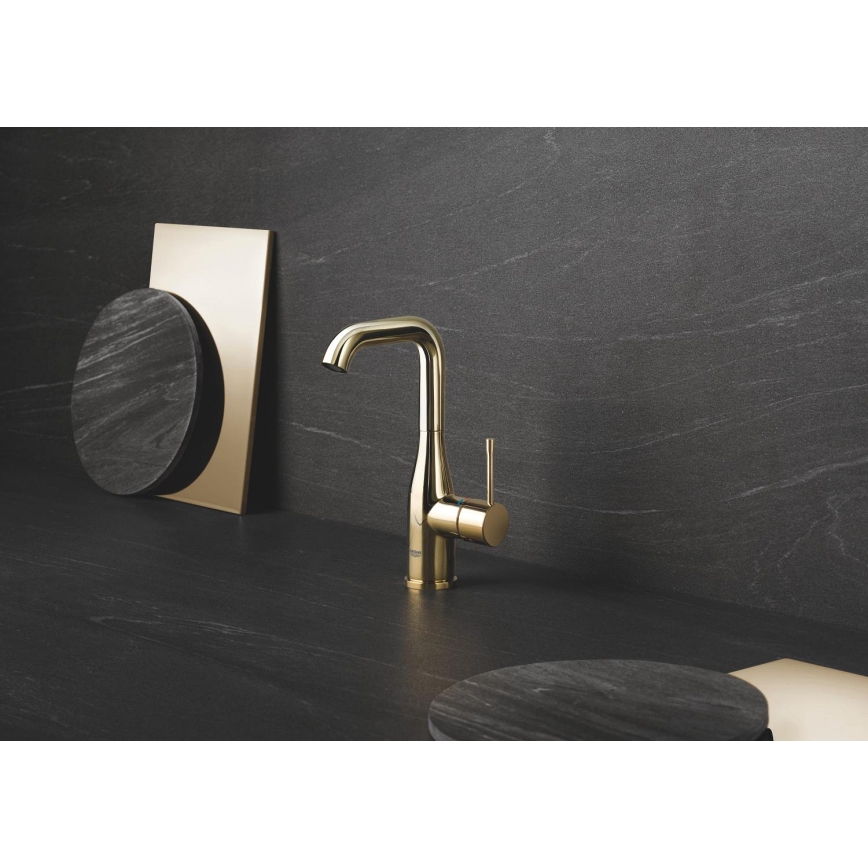 GROHE 32628GL1 - раковинный смеситель ESSENCE, размер L, золотой