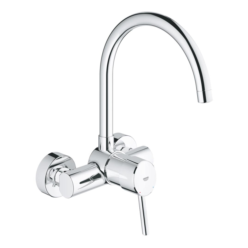 GROHE 32667001 - Змішувач для мийки CONCETTO 280 mm полірований хром