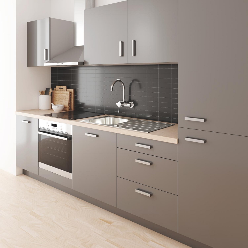 GROHE 32667001 - Змішувач для мийки CONCETTO 280 mm полірований хром