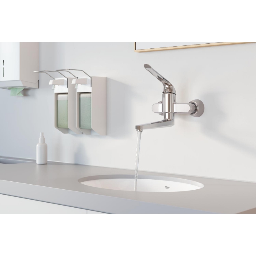GROHE 32773000 — змішувач для умивальника EUROECO SPECIAL, 257 mm, полірований хром