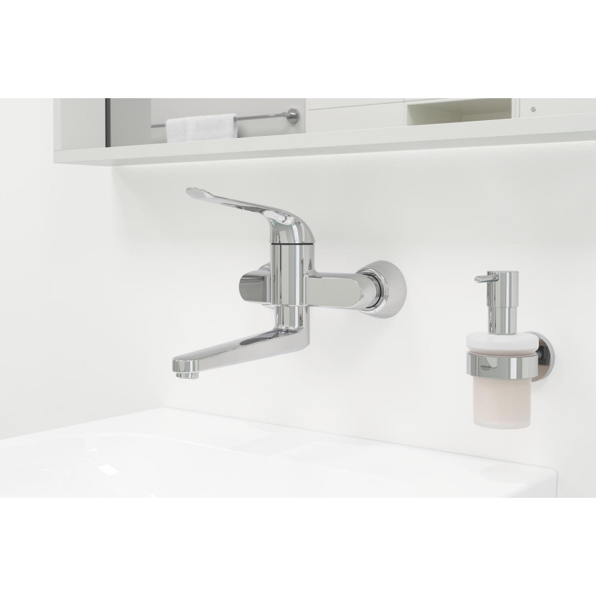 GROHE 32773000 — змішувач для умивальника EUROECO SPECIAL, 257 mm, полірований хром