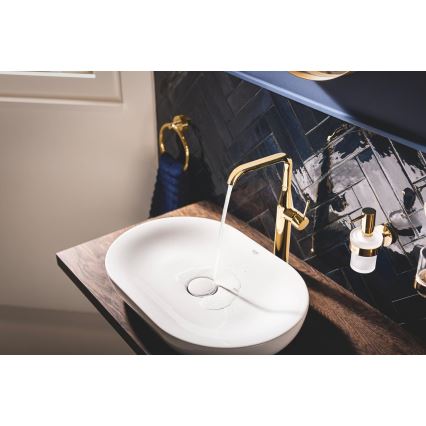 GROHE 32901GL1 - смеситель для раковины ESSENCE XL с золотым покрытием