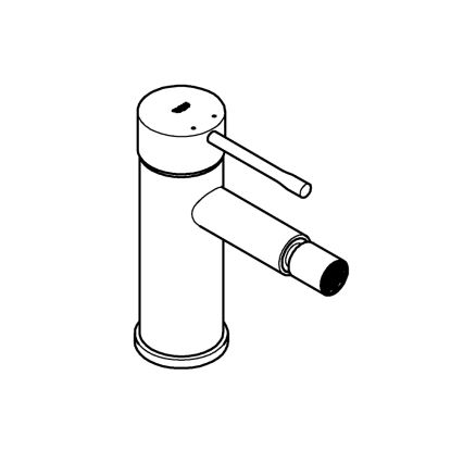 GROHE 32934001 - Змішувач для біде ESSENCE DN 15, блискучий хром