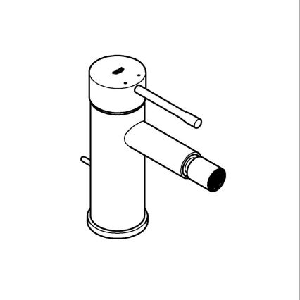 GROHE 32935DL1 - Смеситель для биде ESSENCE, размер S, бронзовый