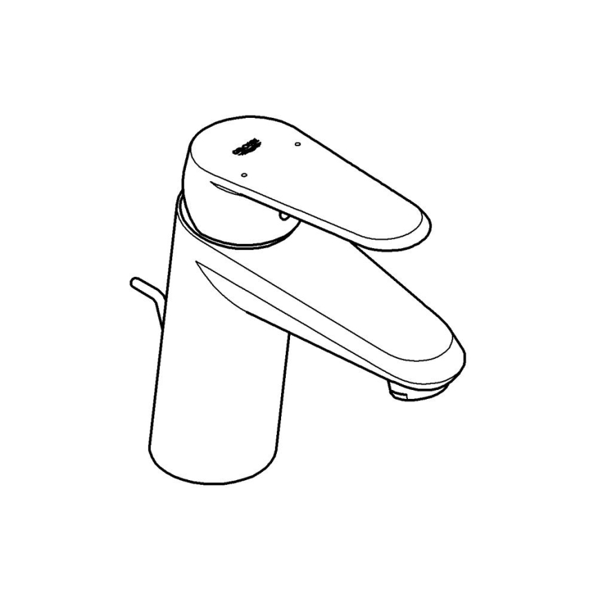 GROHE 3319020E - Змішувач для умивальника EURODISC COSMOPOLITAN, розмір S, хром