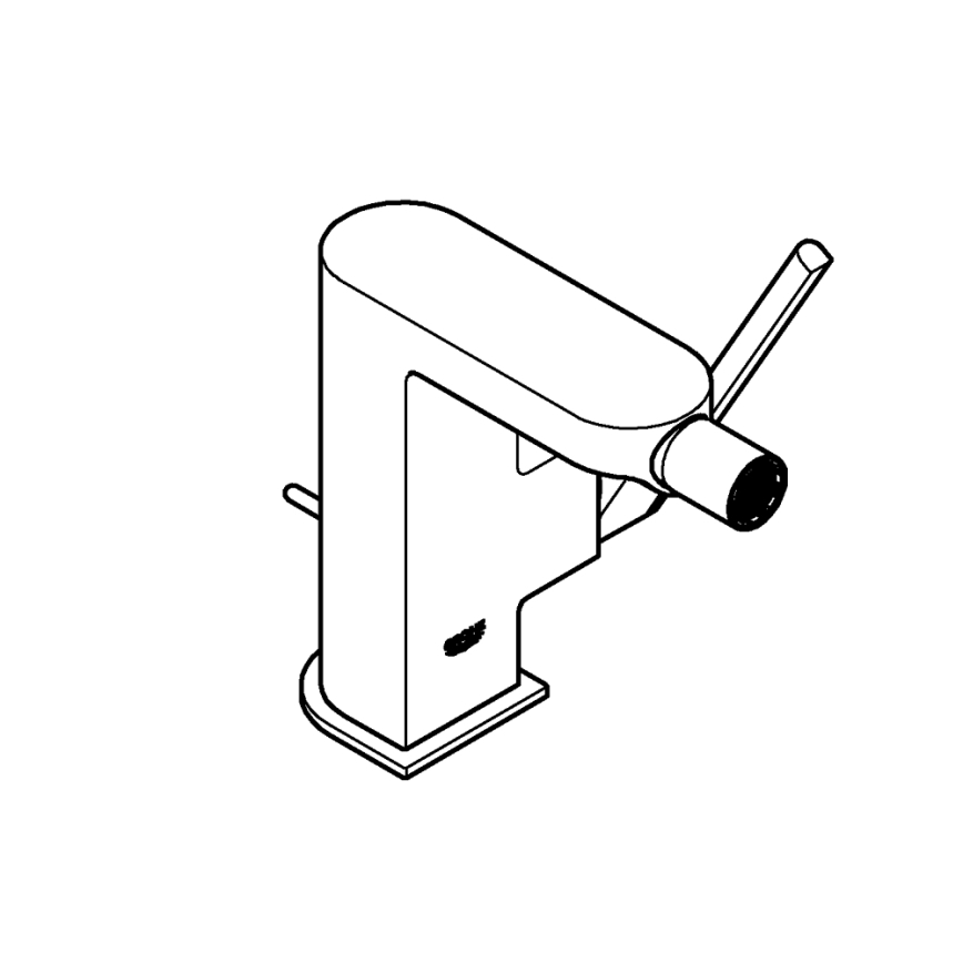 GROHE 33241003 - Змішувач для біде PLUS, блискучий хром