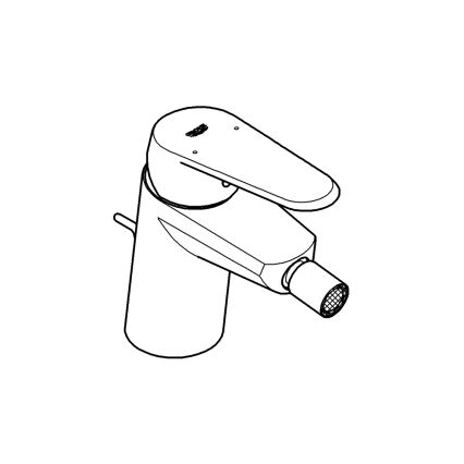 GROHE 33244002 - Смеситель для биде EURODISC COSMOPOLITAN DN 15, полированный хром