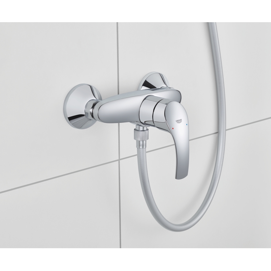 GROHE 33555002 - Душевой смеситель EUROSMART DN 15 полированный хром