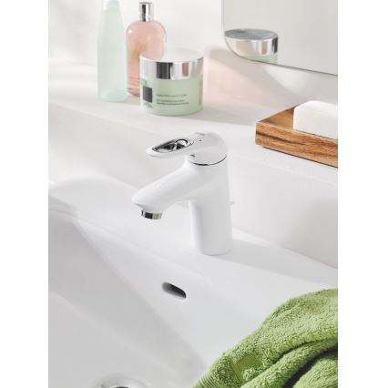GROHE 33558LS3 - Змішувач для умивальника EUROSTYLE, розмір S, білий