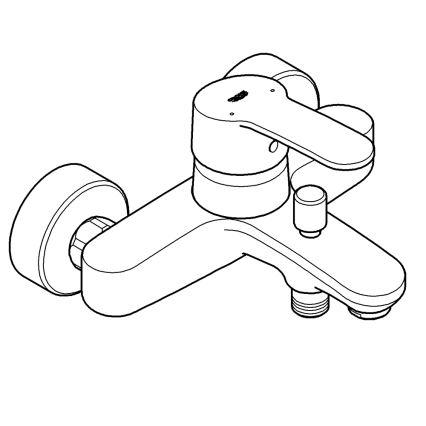 GROHE 33591002 - Смеситель для ванны EUROSTYLE COSMOPOLITAN глянцевый хром