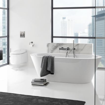 GROHE 33624AL1 - Змішувач для ванни ESSENCE 193 мм графіт