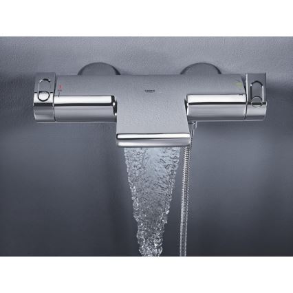 GROHE 34174001 - Термостатический ванный смеситель GROHTHERM 2000, 172 мм, полированный хром