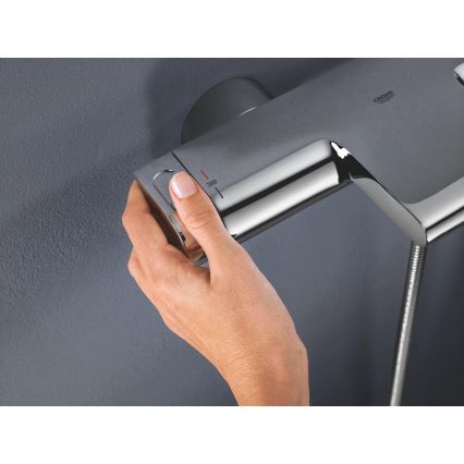 GROHE 34174001 - Термостатический ванный смеситель GROHTHERM 2000, 172 мм, полированный хром