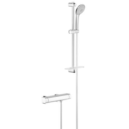 GROHE 34195001 - термостатный смеситель GROHTHERM 2000 с душевым комплектом EUPHORIA 110, хром