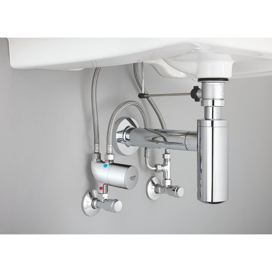 GROHE 34487000 - Термостатическая защита от ожогов GROHTHERM MICRO хром