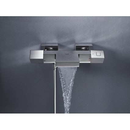 GROHE 34497000 - Термостатический ванный смеситель GROHTHERM CUBE DN 15, полированный хром