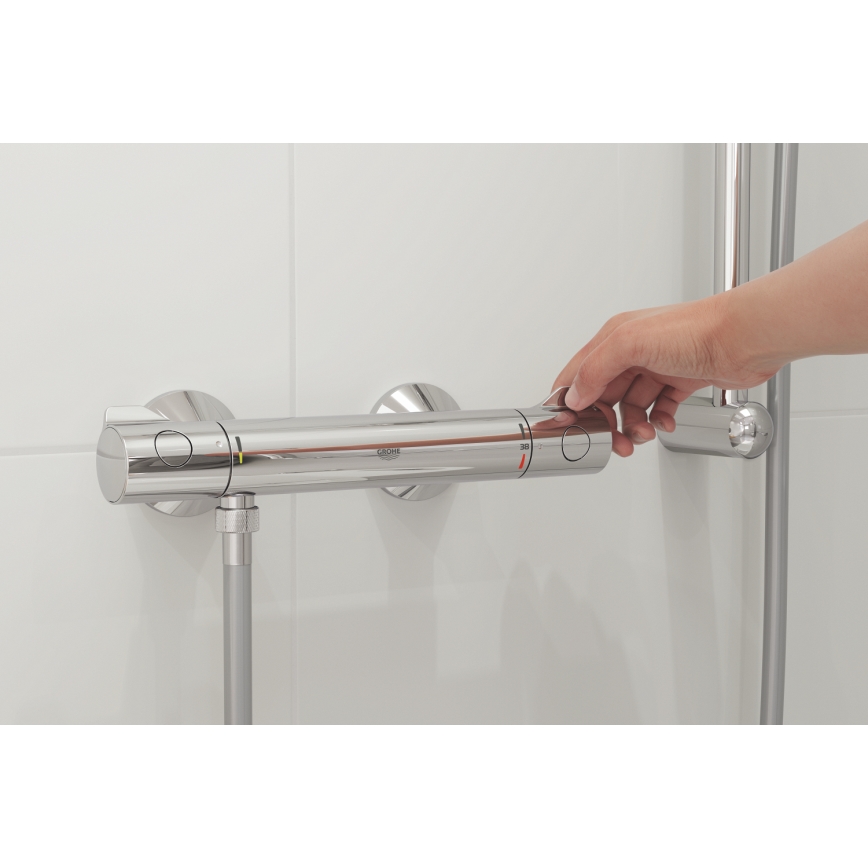 GROHE 34558000 - Термостатический смеситель для душа GROHTHERM 800 DN 15, полированный хром