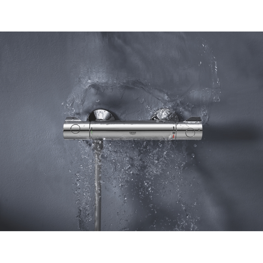 GROHE 34558000 - Термостатичний душовий змішувач GROHTHERM 800 DN 15 блискучий хром