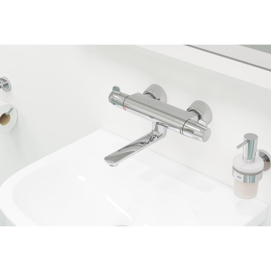 GROHE 34666000 - Термостатический медицинский смеситель DN 15, глянцевый хром