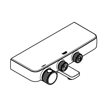 GROHE 34718000 - Термостатический ванный смеситель GROHTHERM SMARTCONTROL 12” хром