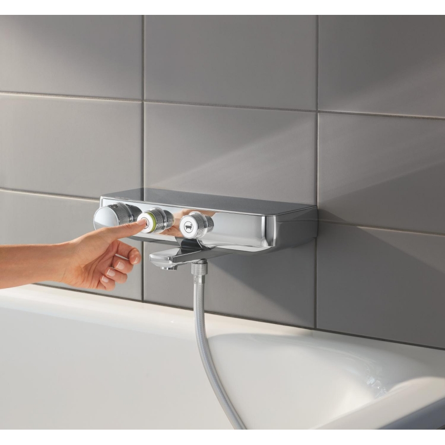 GROHE 34718000 - Термостатичний змішувач для ванни GROHTHERM SMARTCONTROL 12” хром