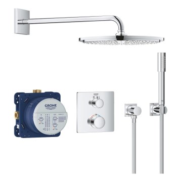 GROHE 34730000 - Душевой комплект GROHTHERM RAINSHOWER COSMOPOLITAN 310 422 мм хром