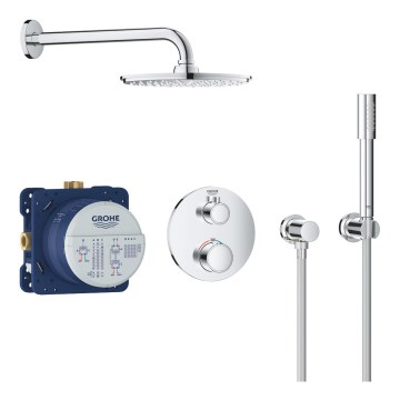 GROHE 34732000 - Душевой комплект GROHTHERM RAINSHOWER COSMOPOLITAN 210 286 мм хром