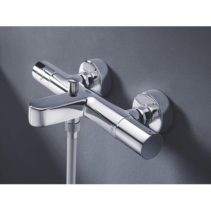 GROHE 34766000 - Термостатичний ванний змішувач GROHTHERM 800 COSMOPOLITAN DN 15, хром