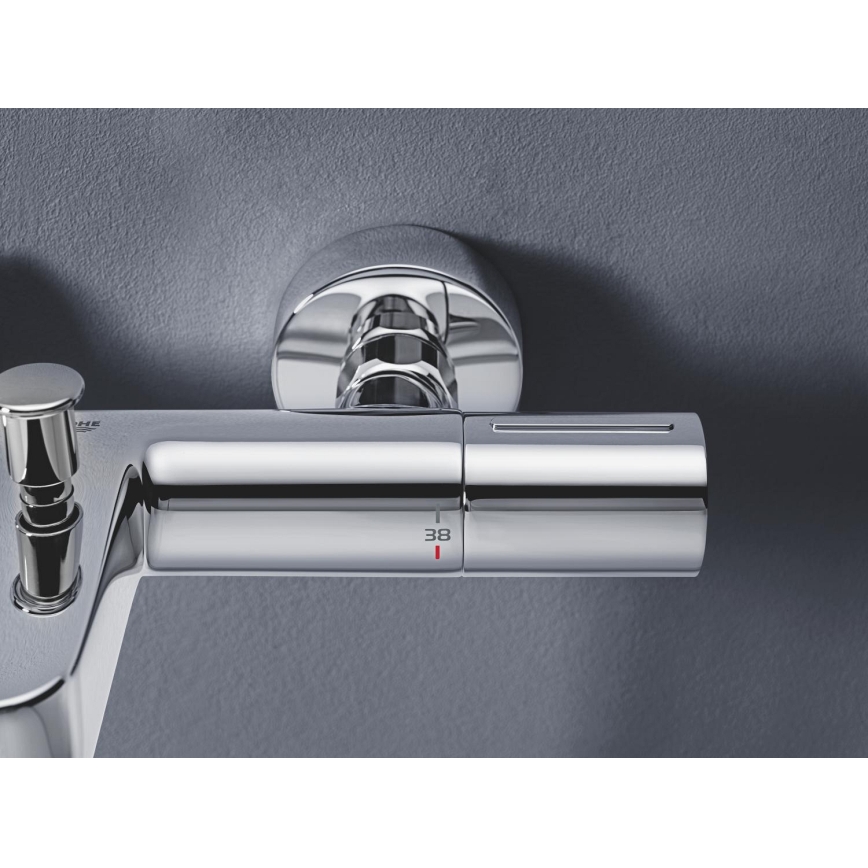 GROHE 34774000 - Термостатичний ванний змішувач PRECISION GET DN 15 блискучий хром