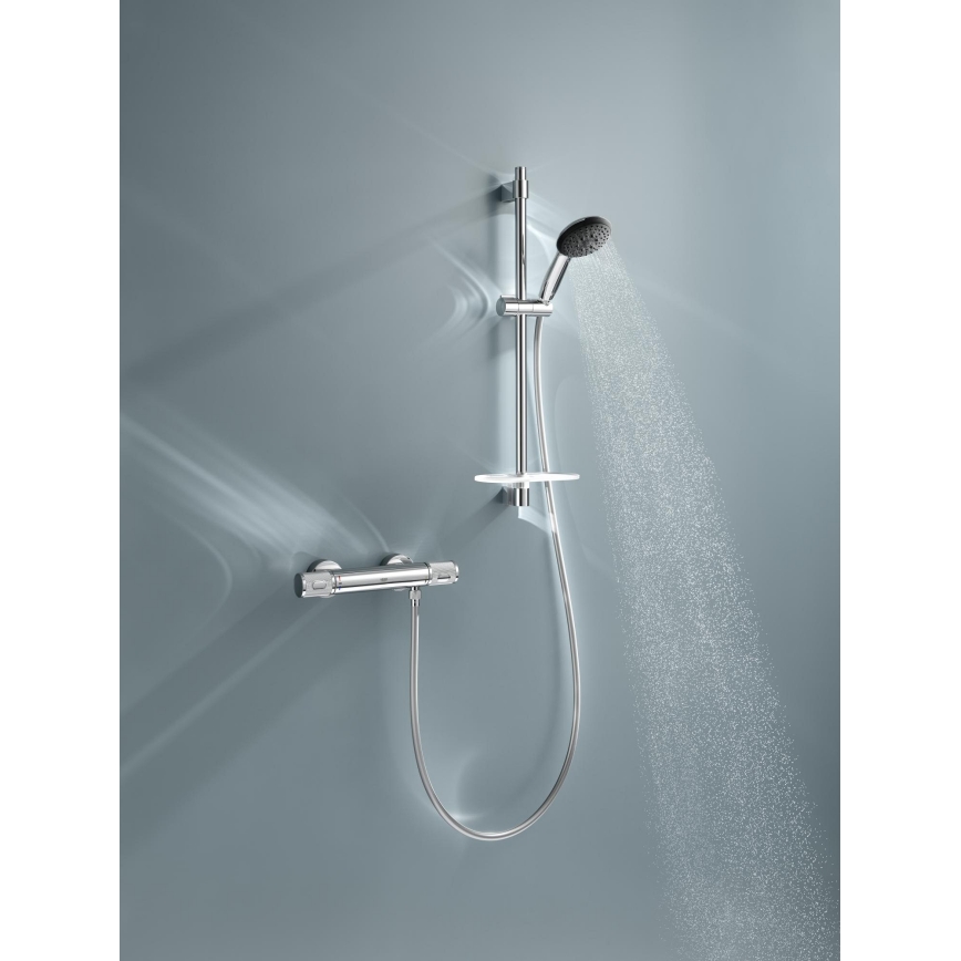 GROHE 34791001 - Термостатическая душевая система PRECISION FEEL 600 мм, хром