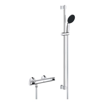 GROHE 34805001 - Душовий комплект з термостатичним змішувачем PRECISION FLOW DN 15, блискучий хром