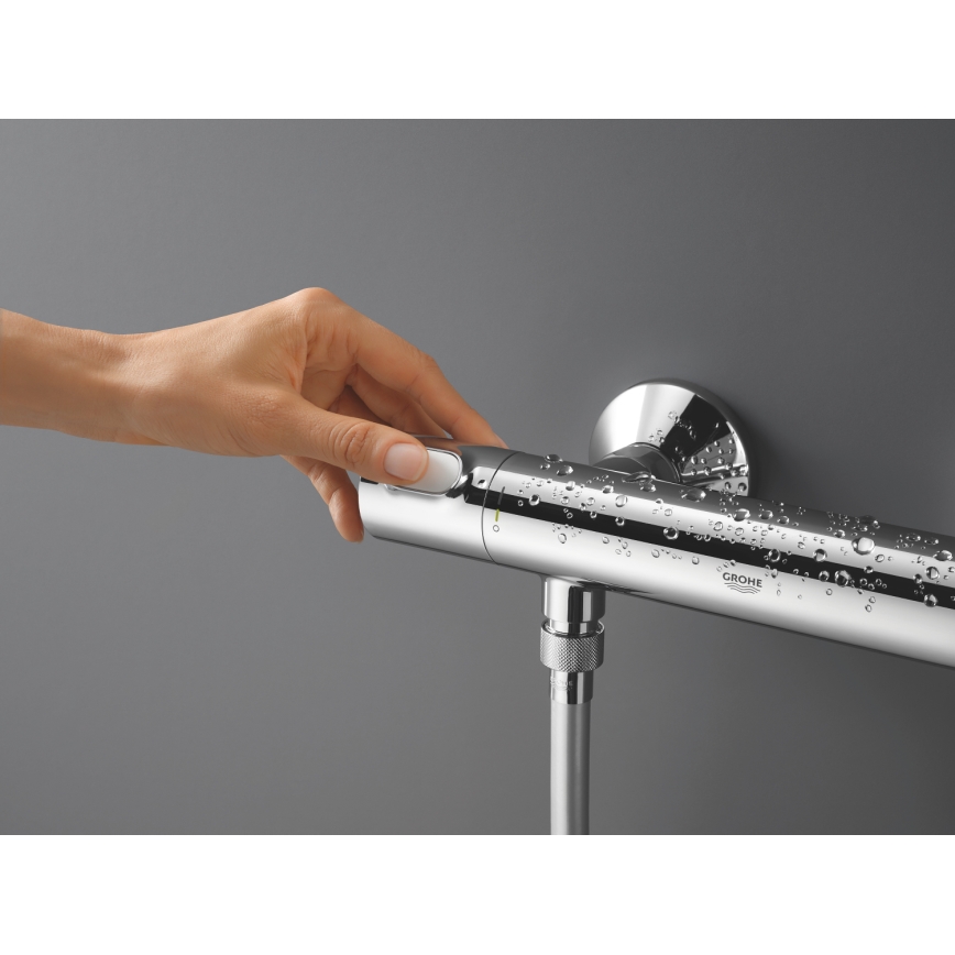 GROHE 34840000 - Термостатичний душовий змішувач PRECISION DN 15 полірований хром